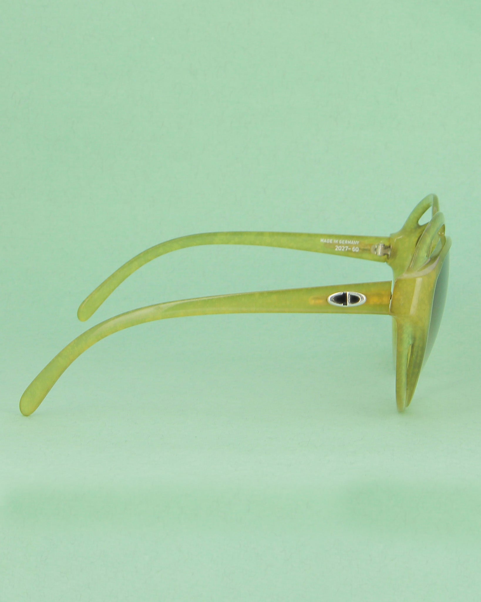 Christian Dior 2027 lunettes de vue oversize vert