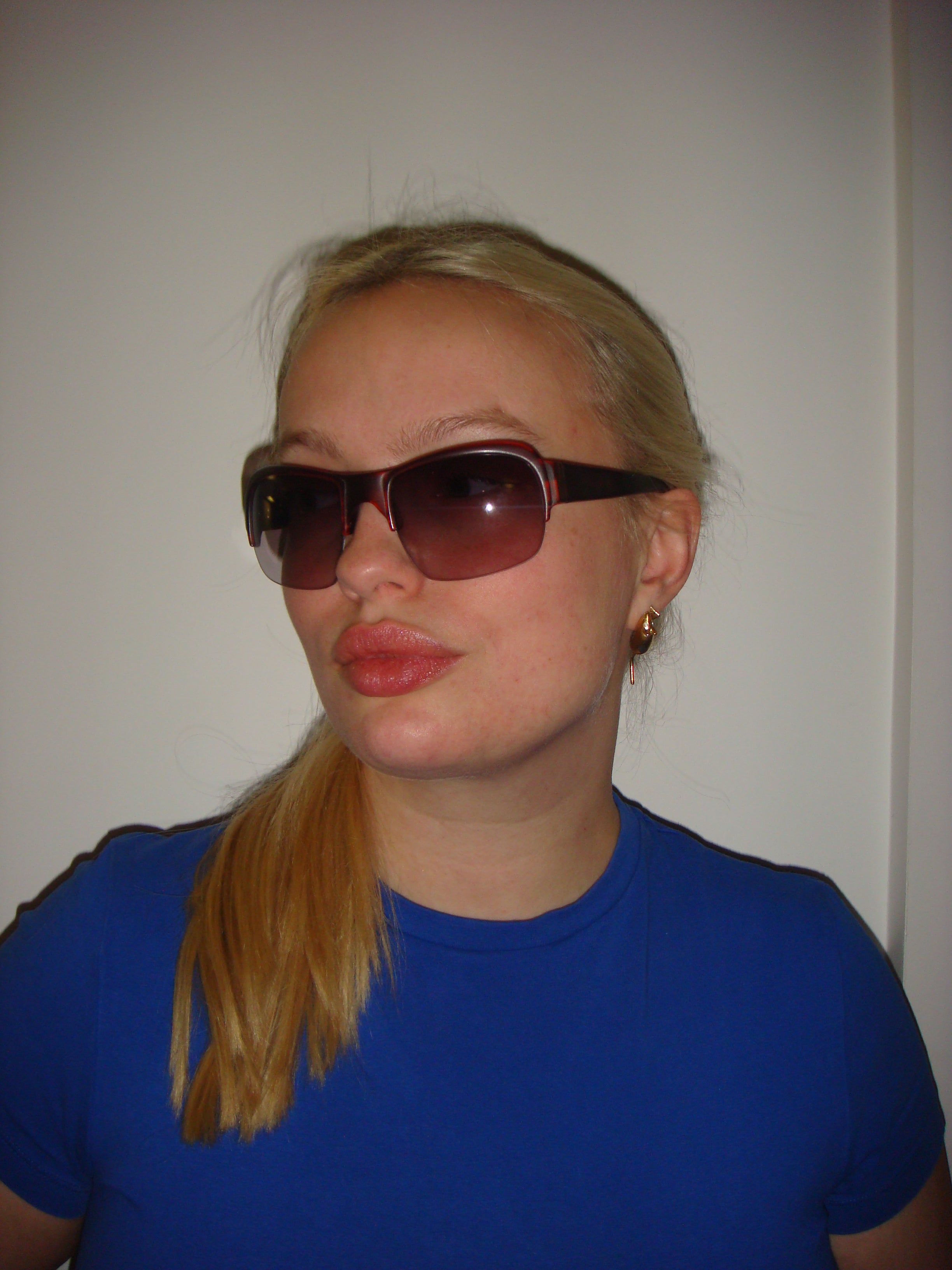 Dita R01 lunettes de soleil vintage rouge bordeaux