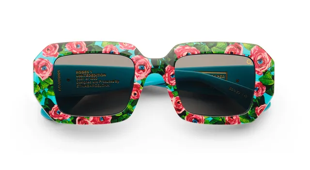 Etnia Barcelona Roses 1 SUN lunettes soleil bleu HD 50