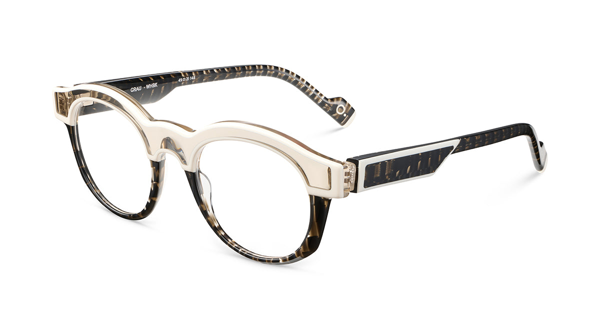 Etnia Barcelona Grau lunettes de vue WH/BK calibre 49