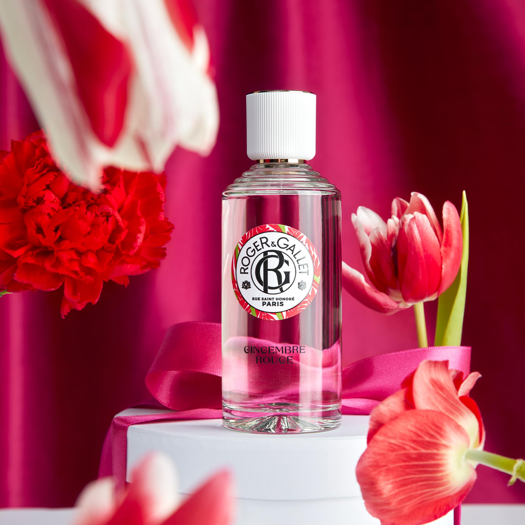 Roger & Gallet Gingembre Rouge coffret eau 100 ml + bougie