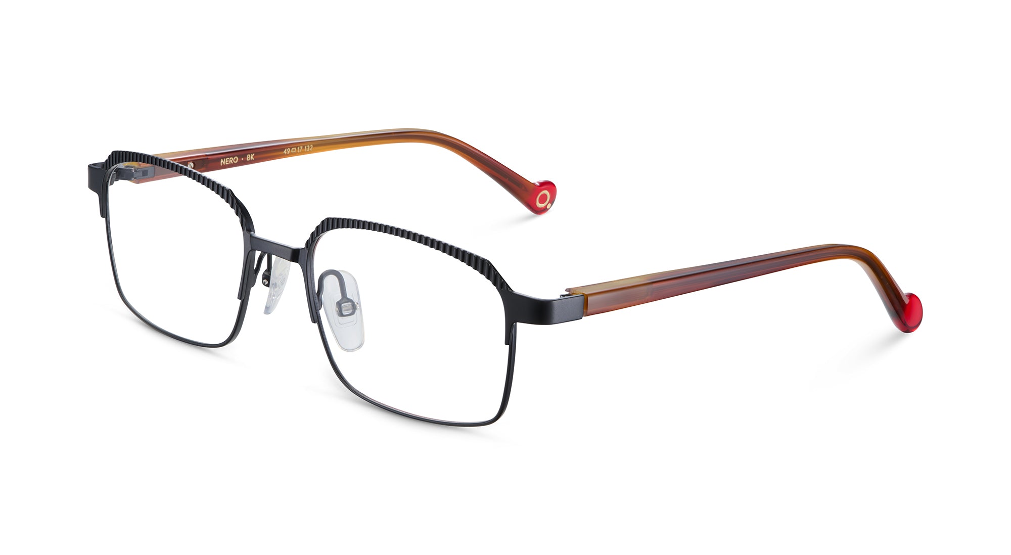 Etnia Barcelona Nero lunettes de vue OG calibre 49