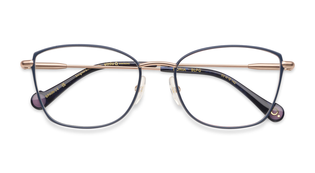 Etnia Barcelona Doria lunettes de vue BL/PG calibre 55
