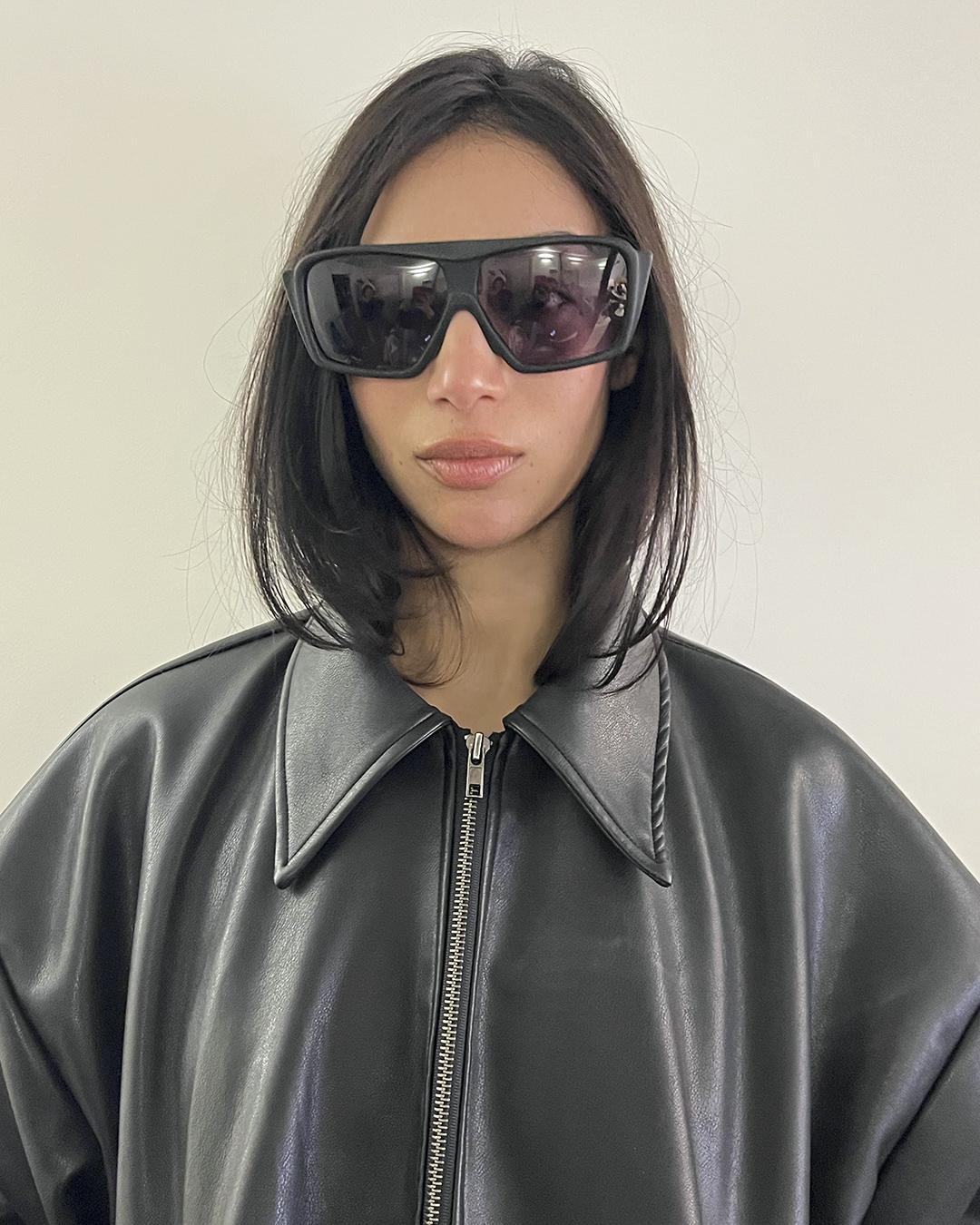 Thierry Mugler Concorde 22 lunettes soleil noires