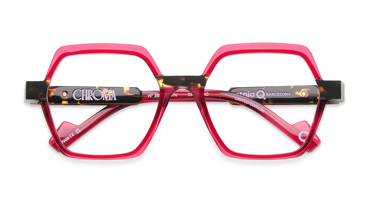 Etnia Barcelona Chroma N38 lunettes de vue HV/PU calibre 53