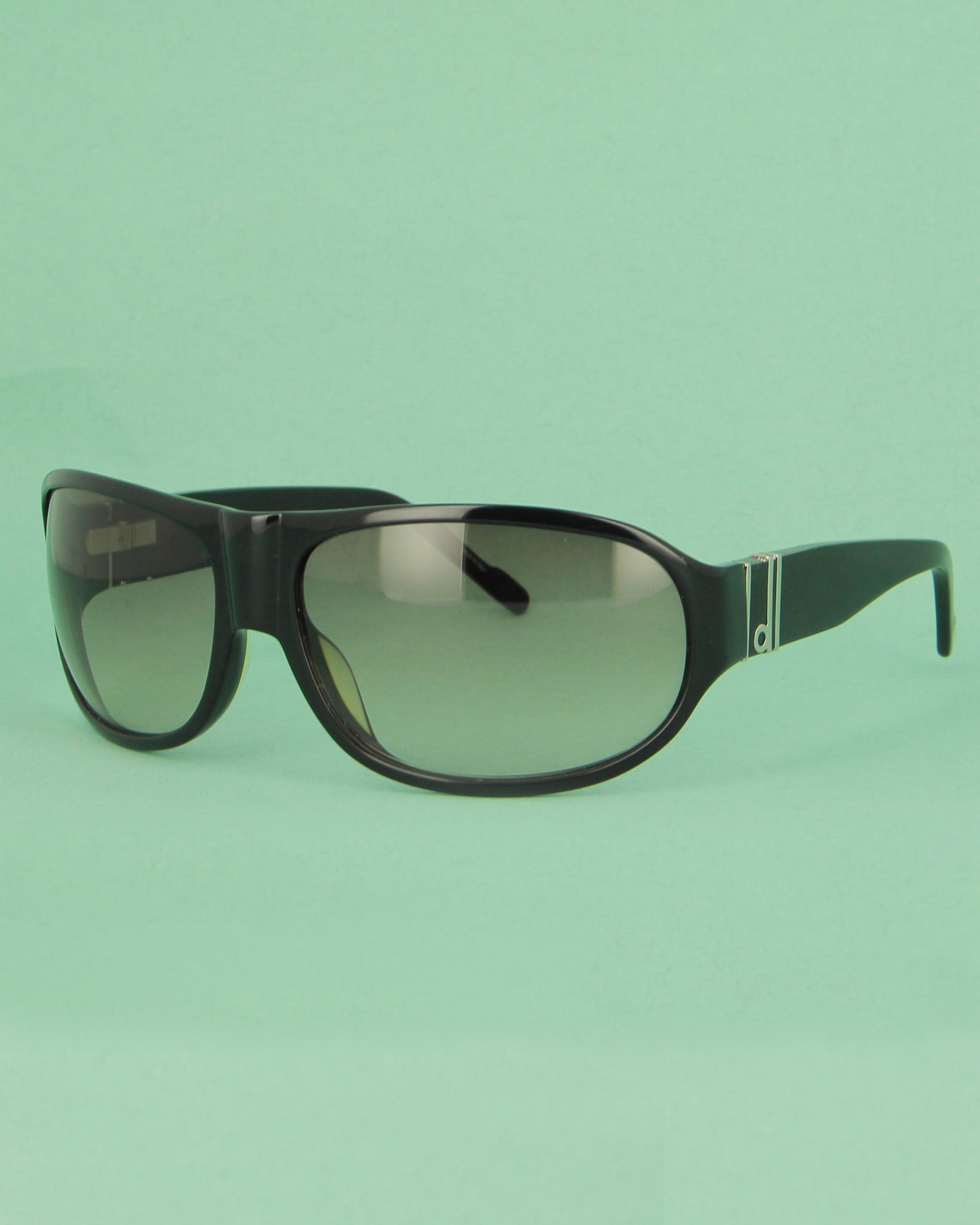 Dunhill 55501 lunettes de soleil masque noires
