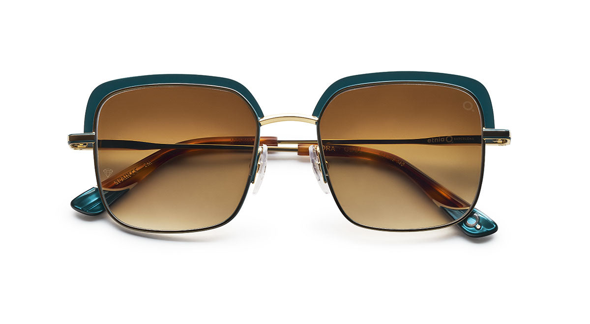 Etnia Barcelona Dora Sun lunettes de soleil BK/PG dégradées