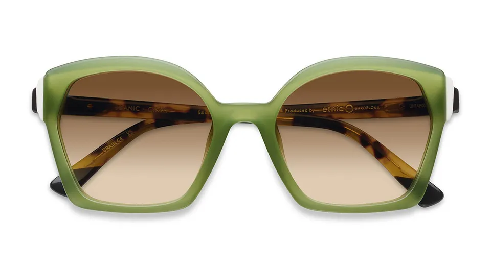 Etnia Barcelona Joanic lunettes de soleil GR/WH polarisées 54