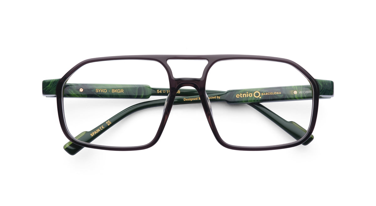 Etnia Barcelona Syko lunettes de vue BK calibre 54