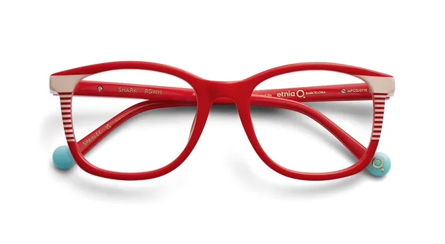 Etnia Barcelona Shark lunettes enfant rouges calibre 48
