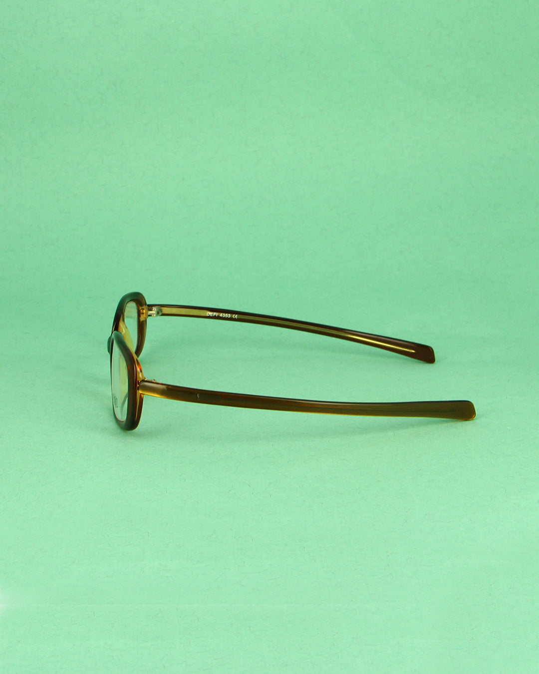 BOZ DEFI lunettes de soleil rectangle orangé bronze
