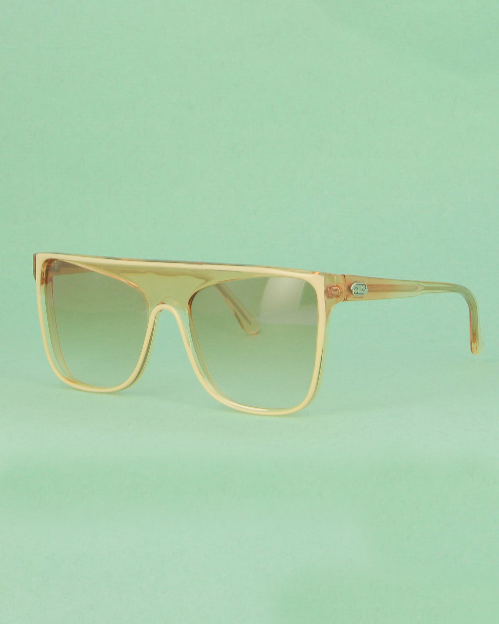 Pierre Daniel Regina lunettes de vue oversize ivoire