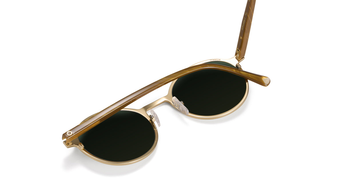 Etnia Barcelona Yokohama 2 Golden lunettes de soleil GD calibre 49