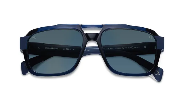 Etnia Barcelona El Reno lunettes de soleil bleu BL polarisé HD
