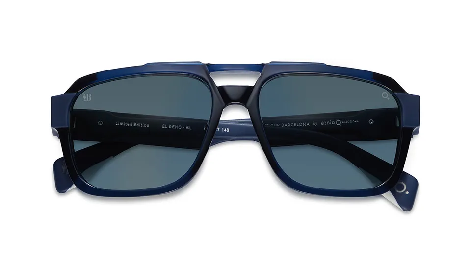 Etnia Barcelona El Reno lunettes de soleil bleu BL polarisé HD