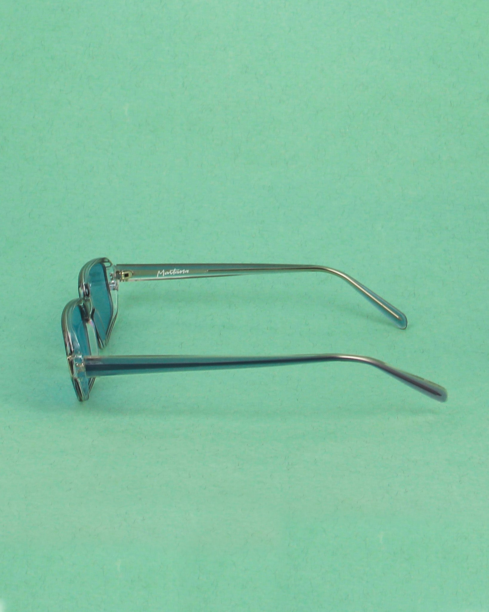 Claude Montana 8501 lunettes ovales acétate violet irisé