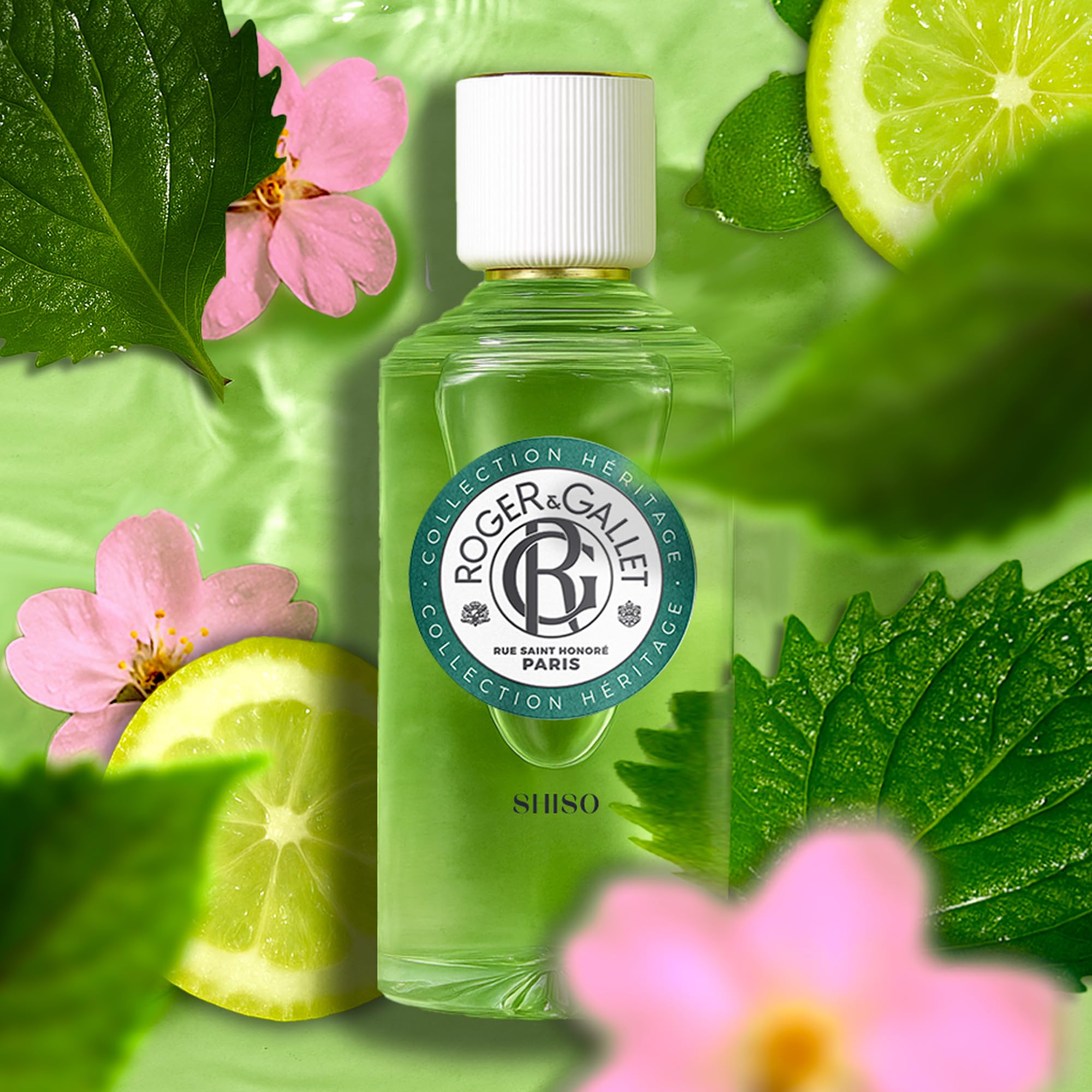 Roger&Gallet Shiso eau parfumée 100ml petitgrain santal