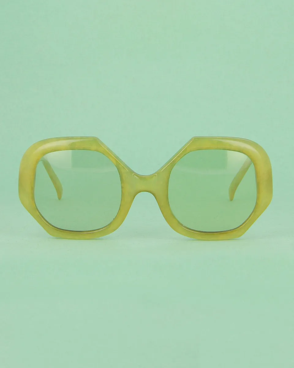 Christian Dior 2031 lunettes de vue oversize vert
