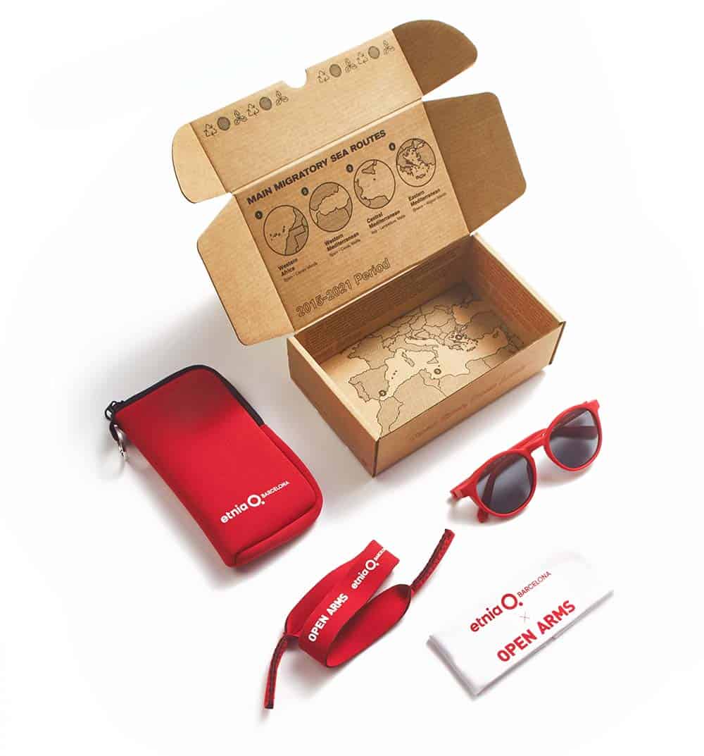 Etnia Barcelona Open Arms lunettes de soleil RD polarisé 51