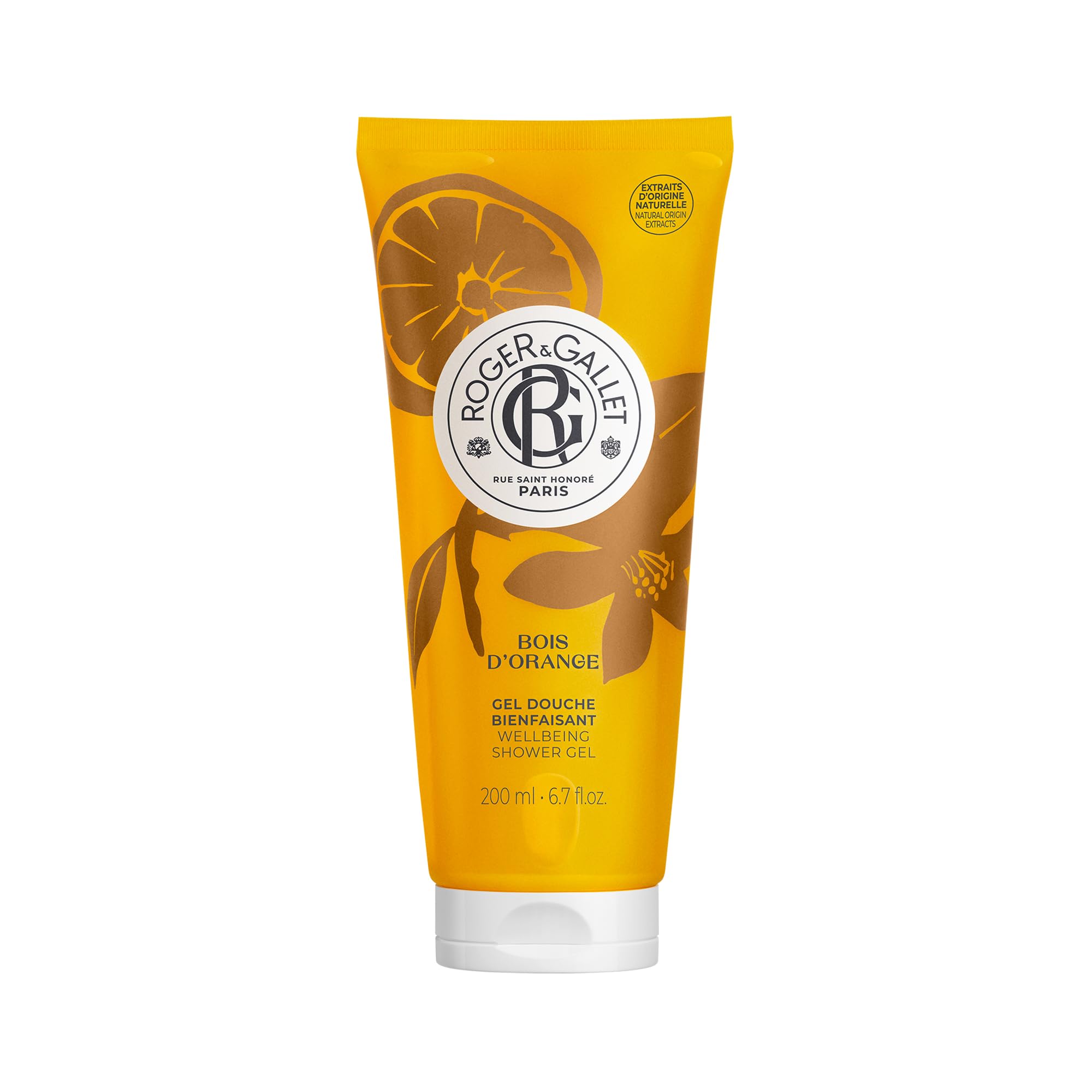 Roger & Gallet Bois d'Orange Gel Douche Agrumes Hydratant