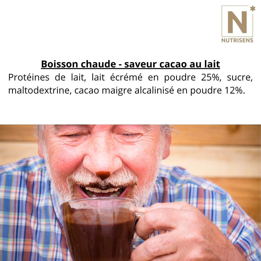 Nutrisens Fortesens boisson protéinée cacao 7x30g