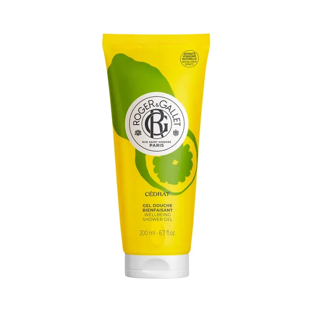 Roger&Gallet Cédrat Gel Douche Aloe Vera Agrumes Vegan