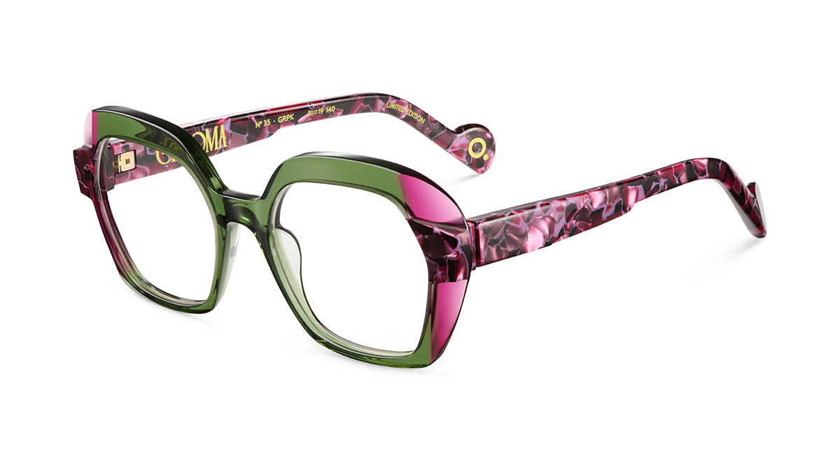 Etnia Barcelona Chroma N35 lunettes soleil gris rose 51