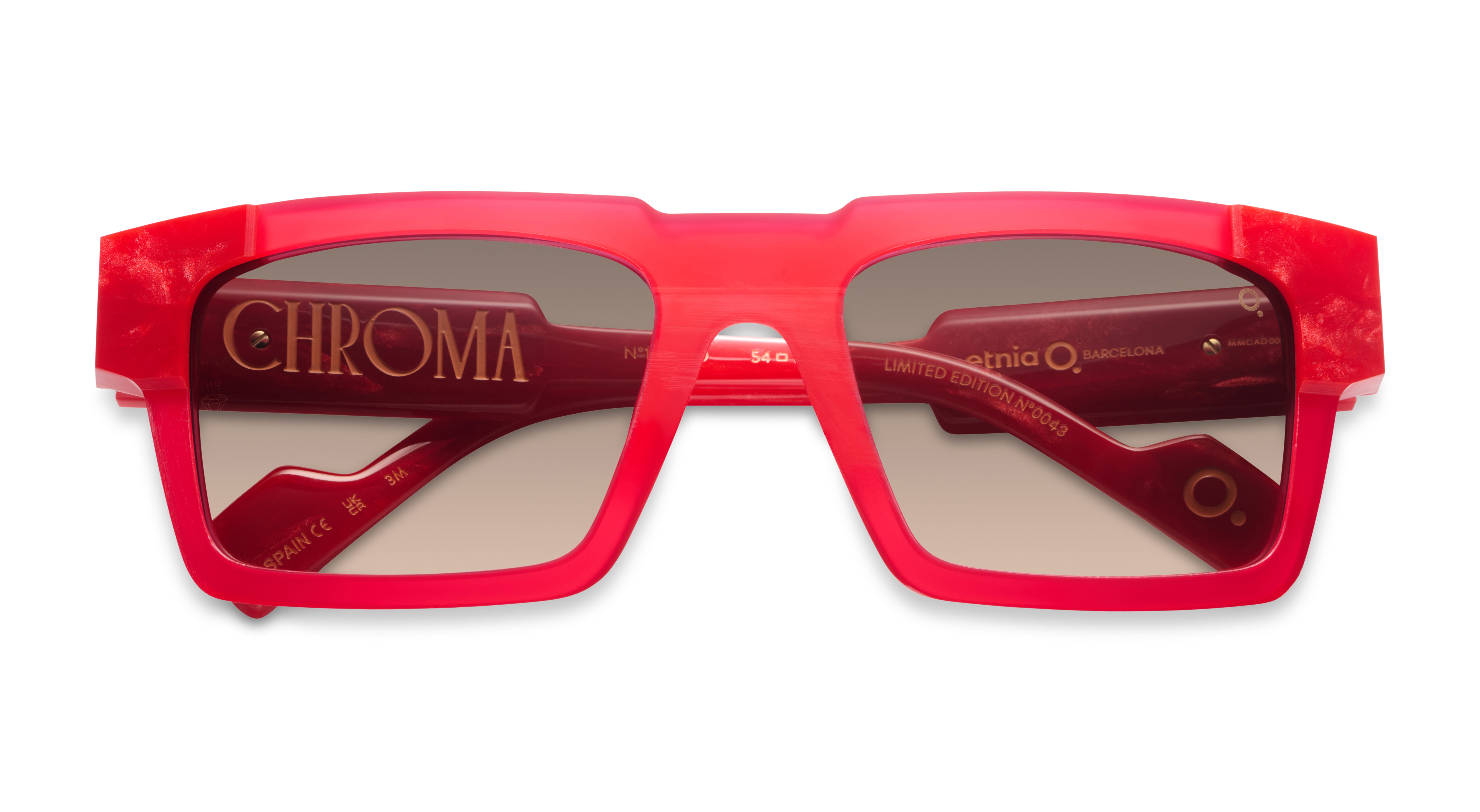 Etnia Barcelona Chroma N15 lunettes de soleil HV/RD 54