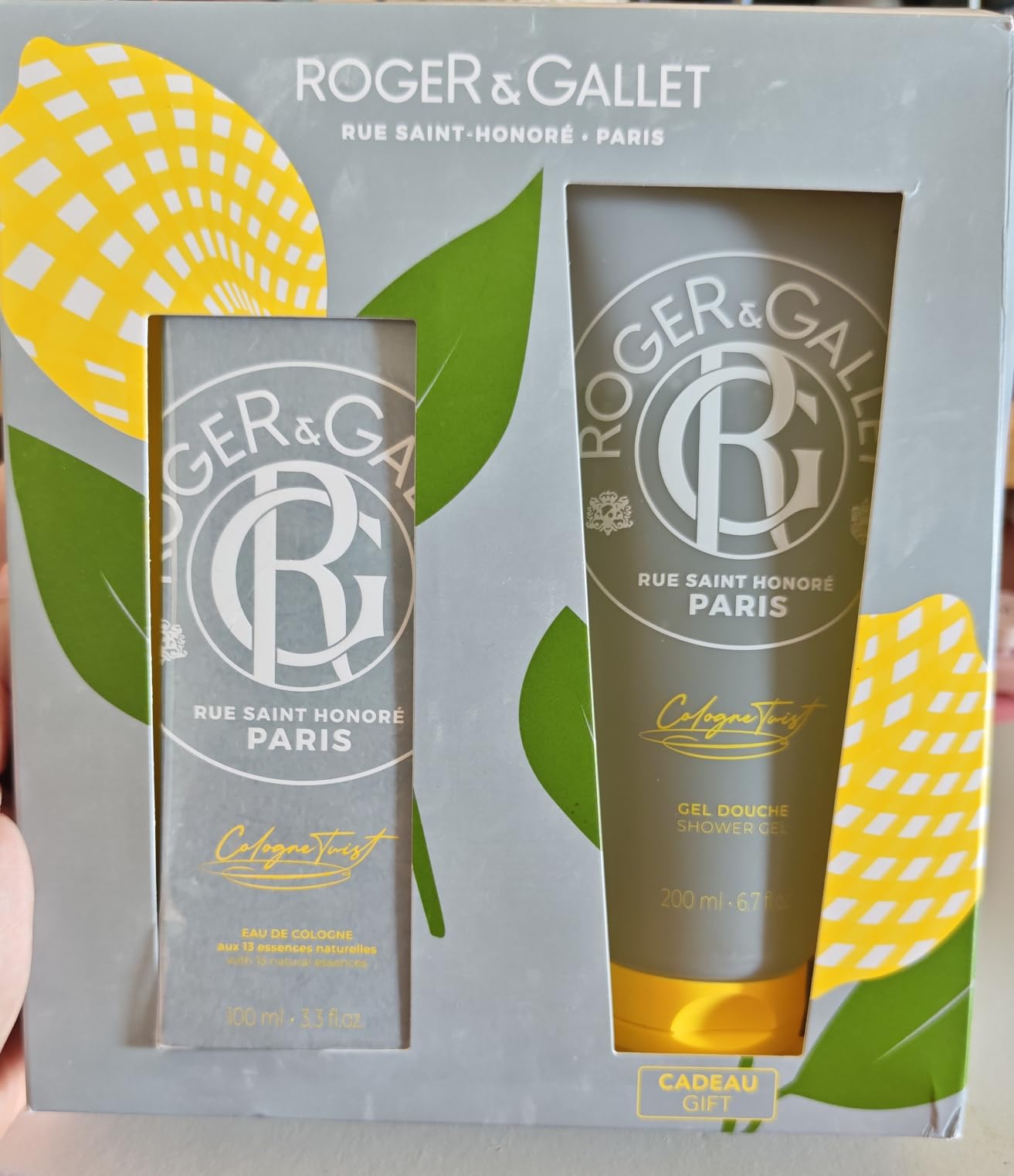 Roger Les Coffrets à offrir Cologne Twist coffret homme boisé