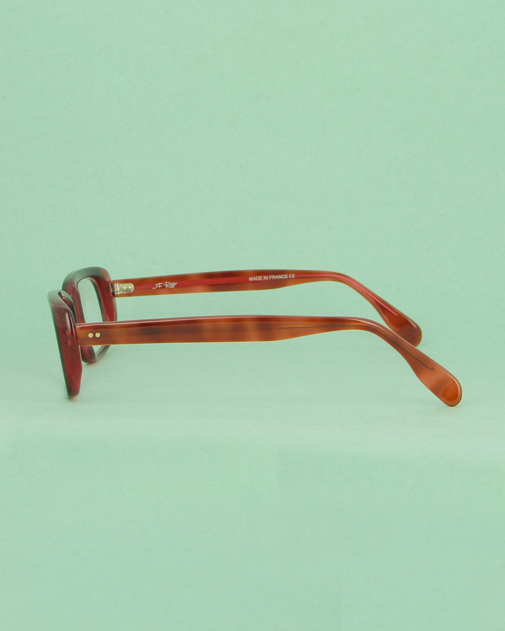 JF Rey J0104 lunettes de vue bordeaux rectangulaire