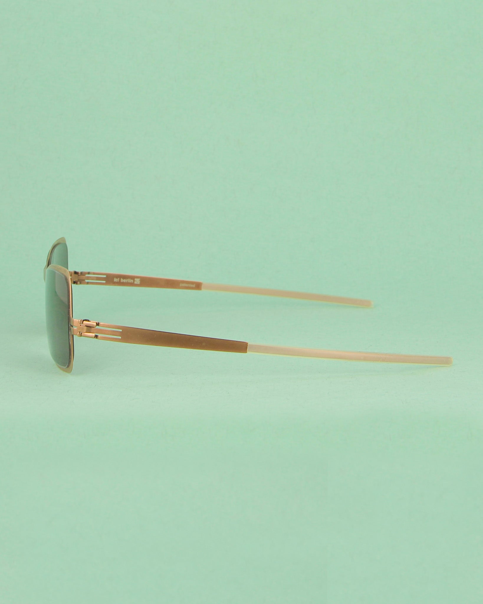 ici! berlin 0104 lunettes soleil vintage bronze métal