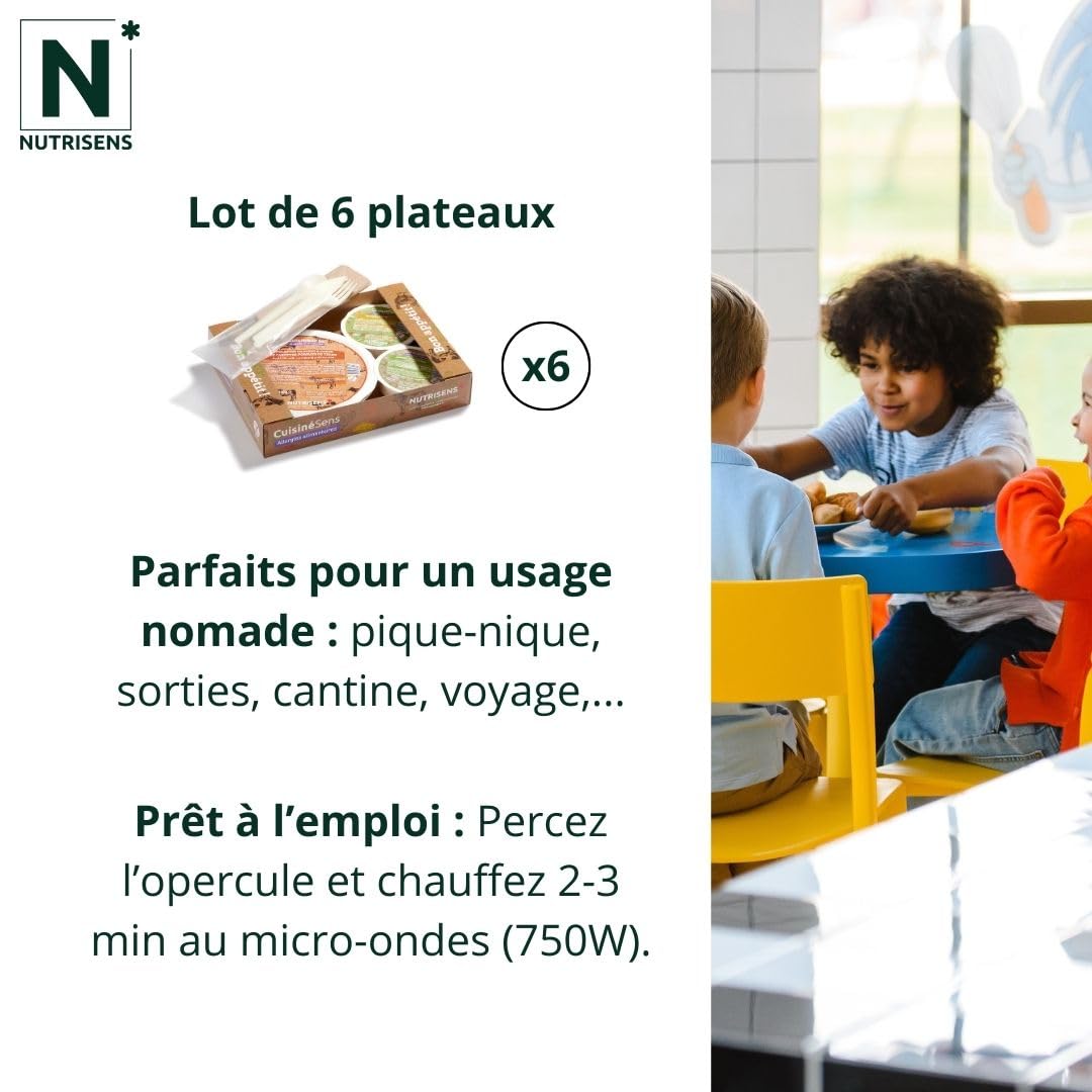 Nutrisens Plateau Repas Dinde Estragon 650g Sans Allergènes