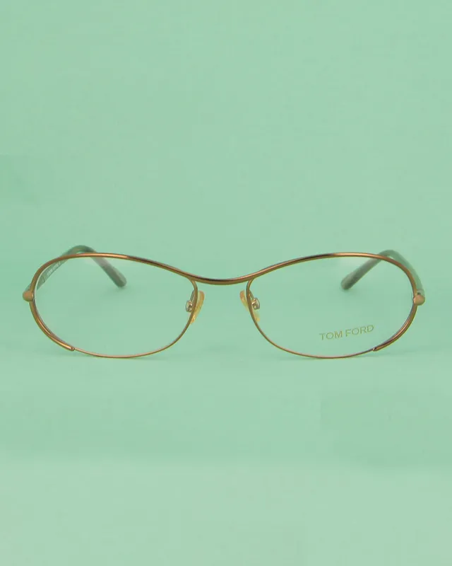 Tom Ford 5078 lunettes de vue métal bronze vintage