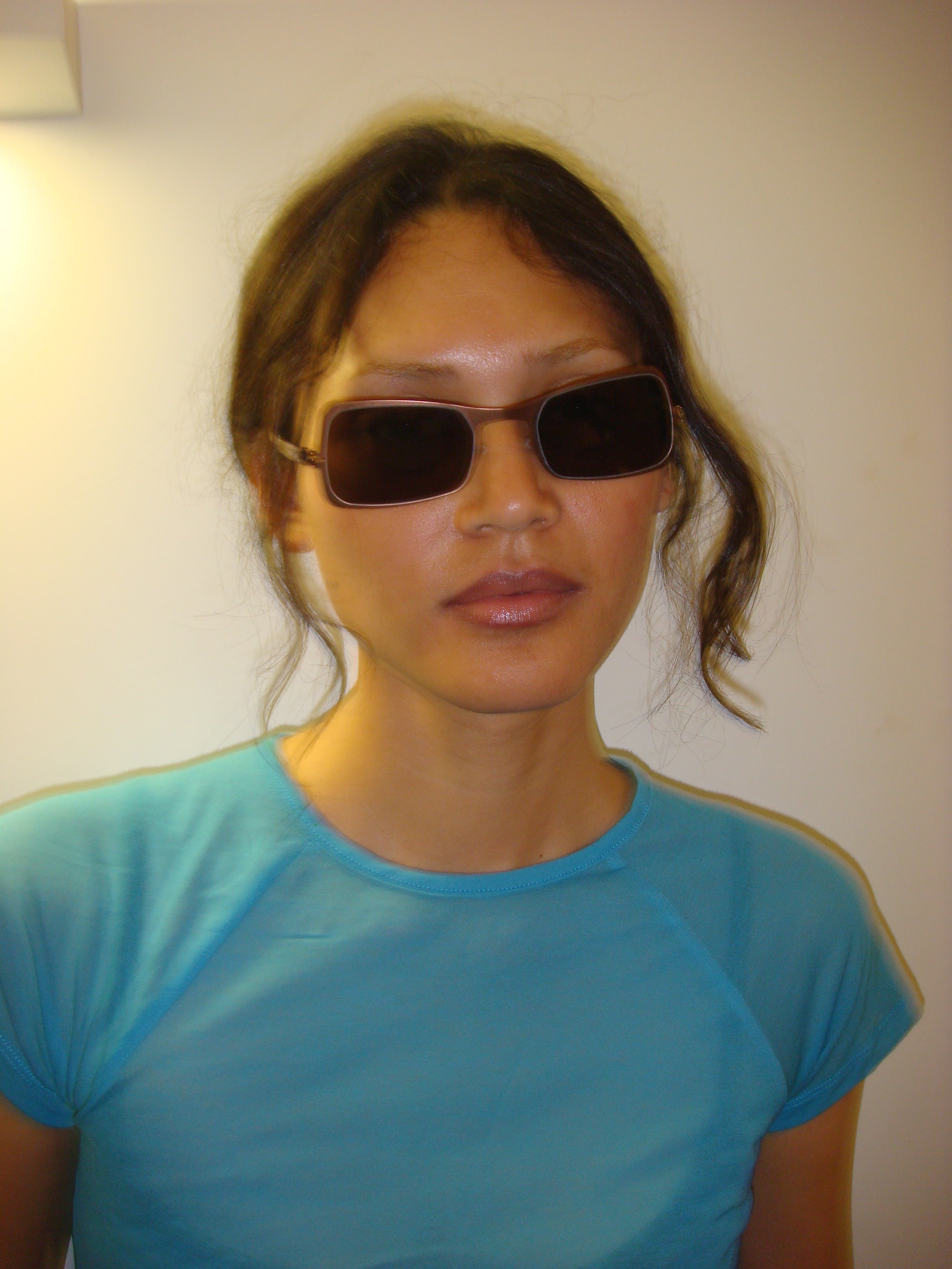 ici! berlin 0104 lunettes soleil vintage bronze métal