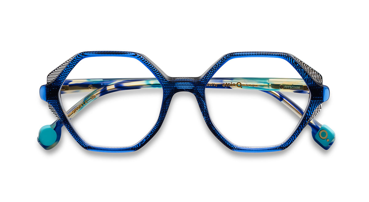 Etnia Barcelona Viv lunettes de vue BL/TQ calibre 49