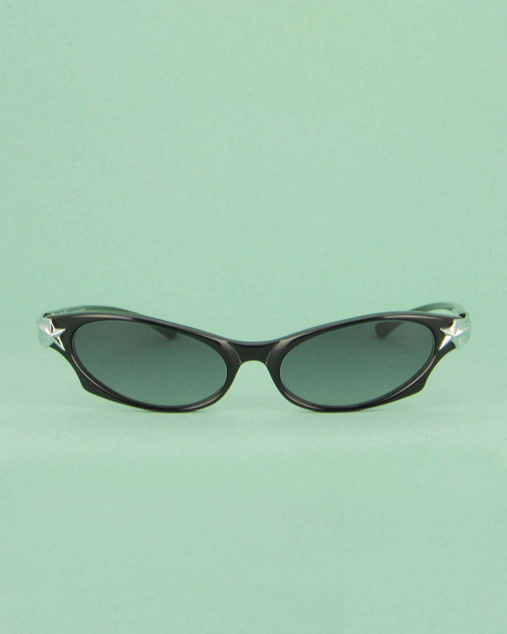 Thierry Mugler TM 726 lunettes de soleil noires cat eye