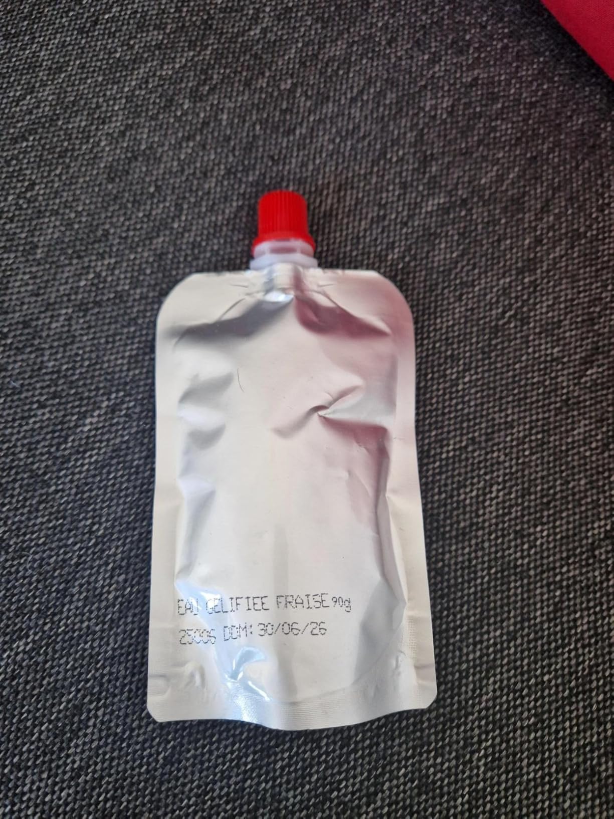 Nutrisens Eaux gélifiées eau gélifiée fraise lot 36 sans sucre