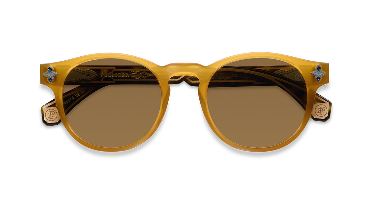Etnia Barcelona Costa Pellicer Sun lunettes polarisées YW/BR
