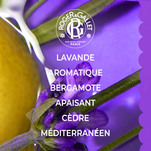 Roger&Gallet Lavande Royale eau parfumée 100ml cèdre