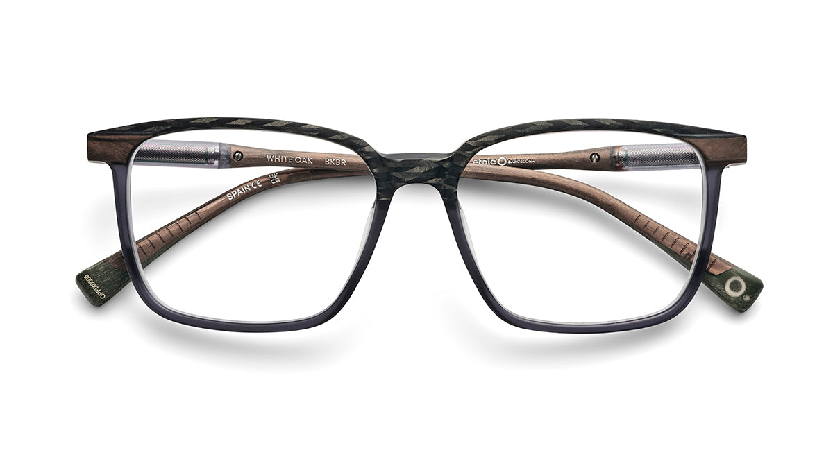 Etnia Barcelona White Oak lunettes de vue BK/BR calibre 54