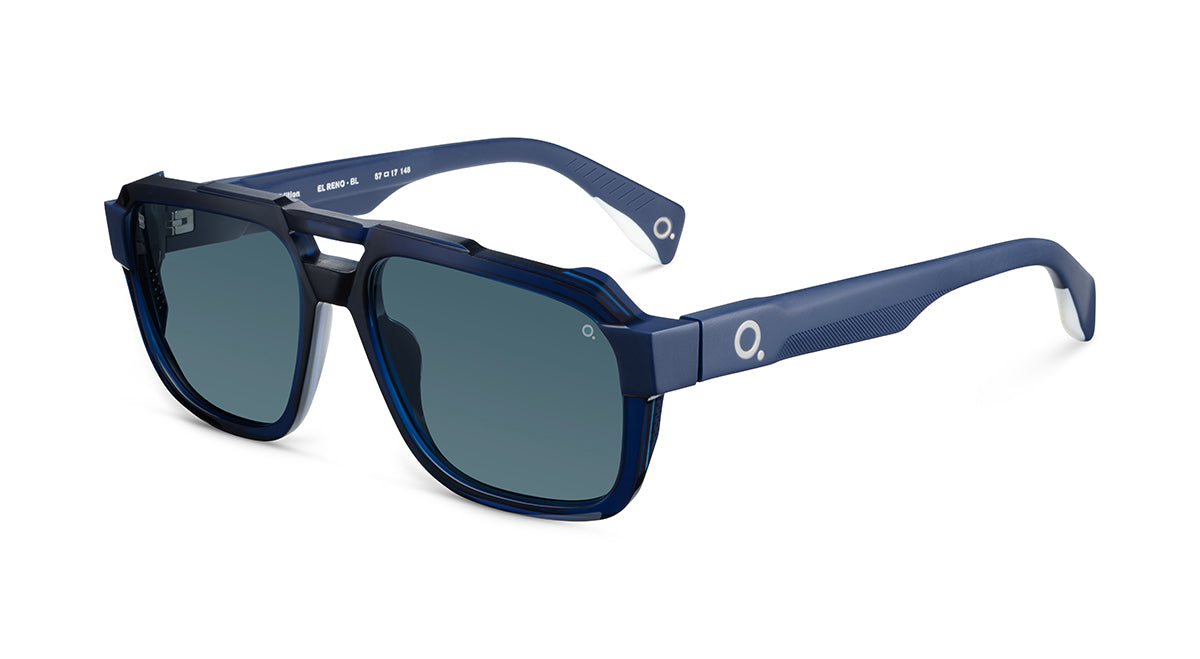 Etnia Barcelona El Reno lunettes de soleil bleu BL polarisé HD