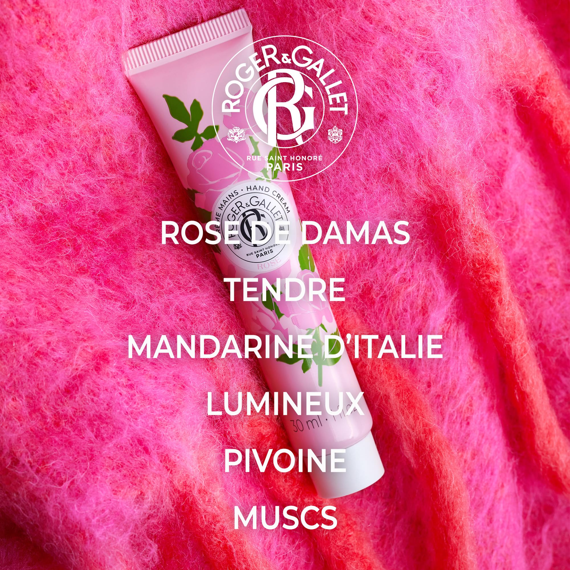 Roger&Gallet Rose Crème Mains Nourrissante 30 ml