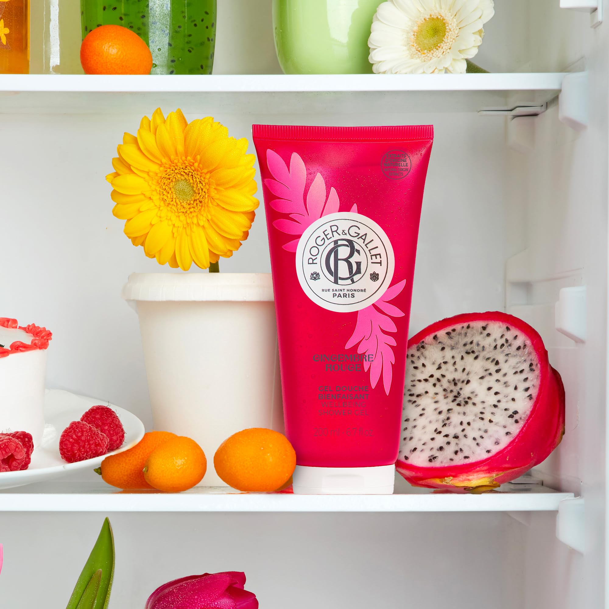 Roger & Gallet Gingembre Rouge gel douche 500 ml tonique