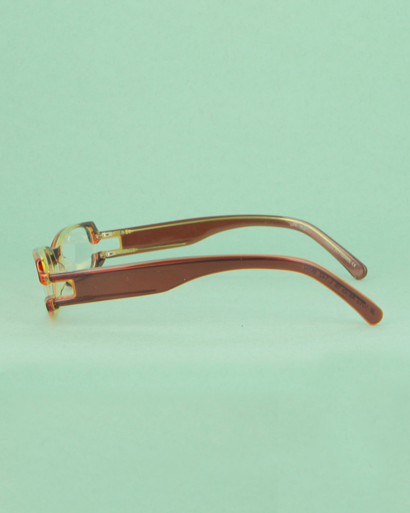 Jean-François Rey 509 lunettes de vue brun translucide
