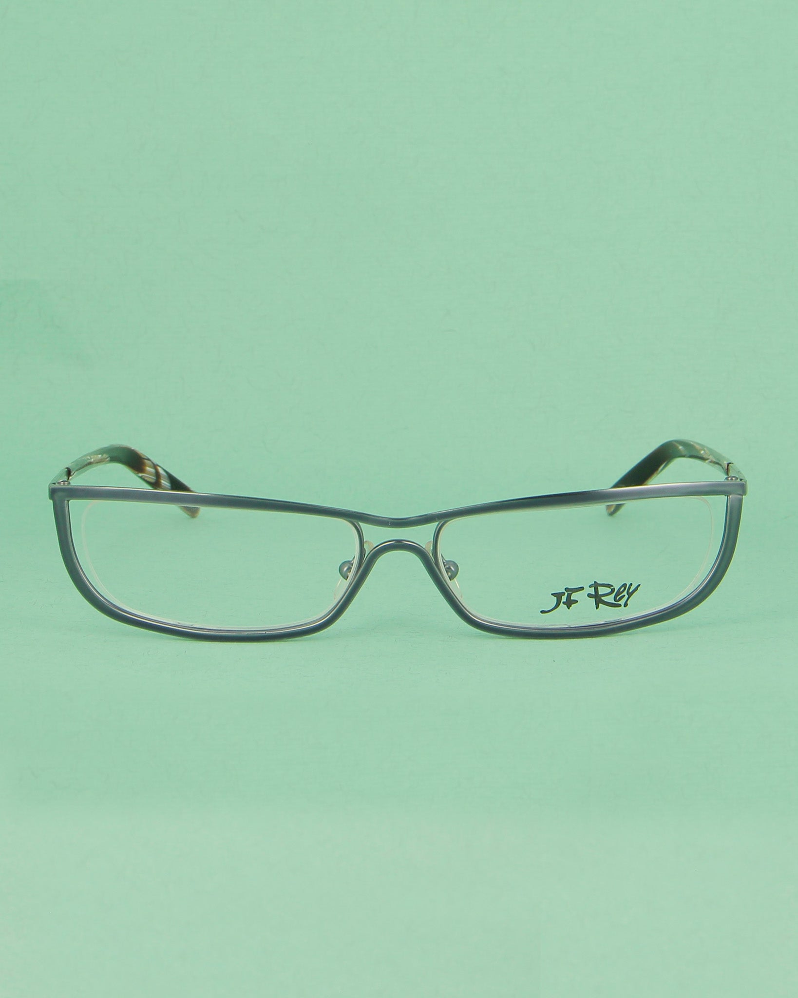 Jean-François Rey 2087 lunettes de vue rectangle écaille