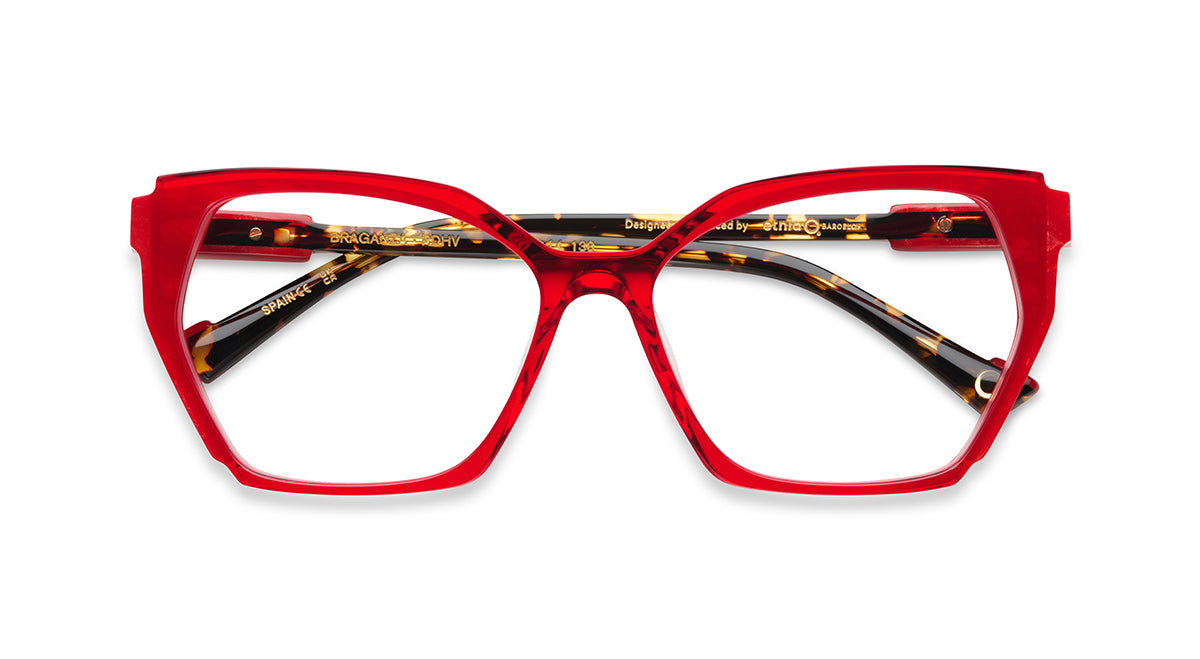 Etnia Barcelona Braganza lunettes de vue WH/BK M 55 confort visuel