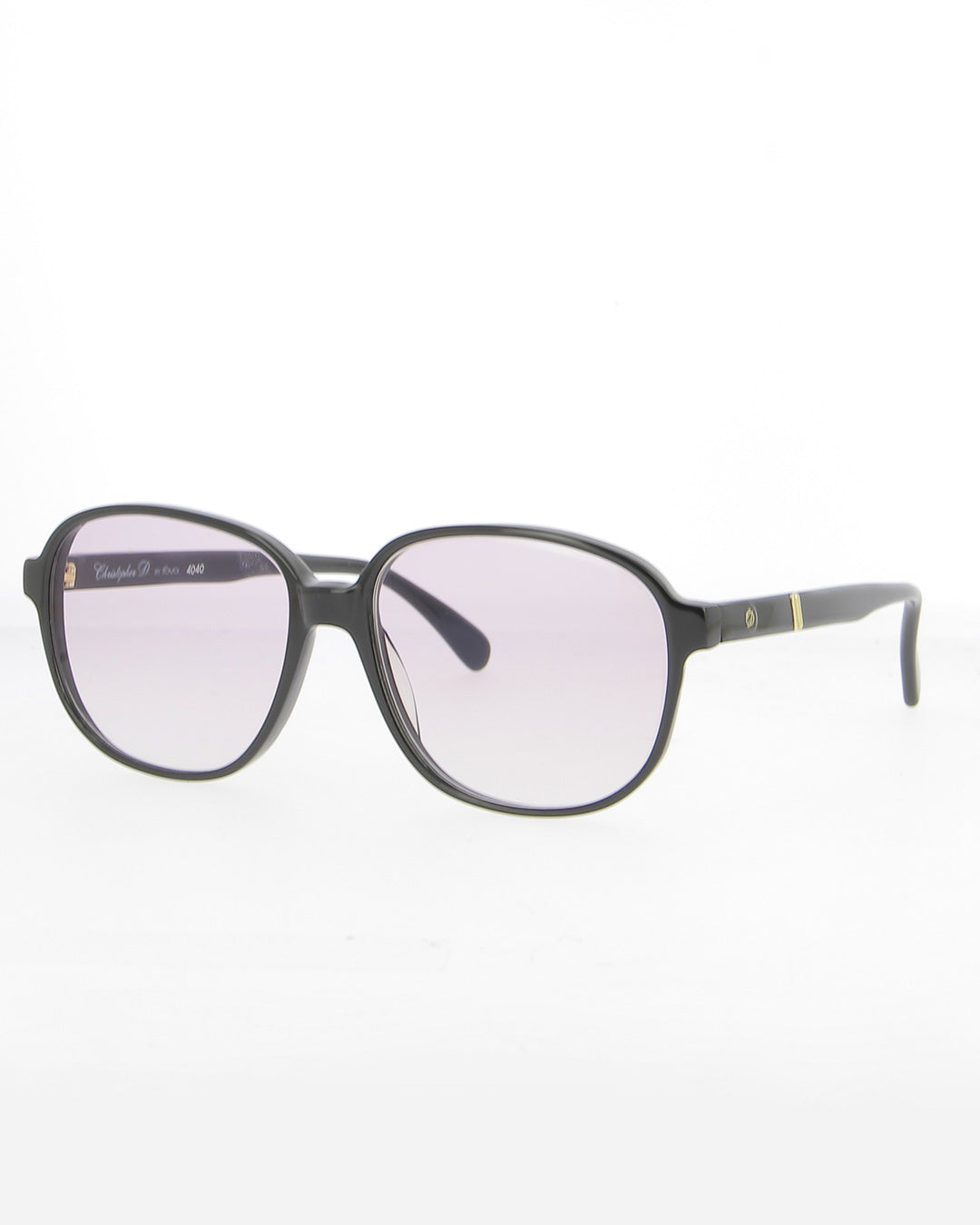 Christopher D 4040 lunettes Transitions rubis noir
