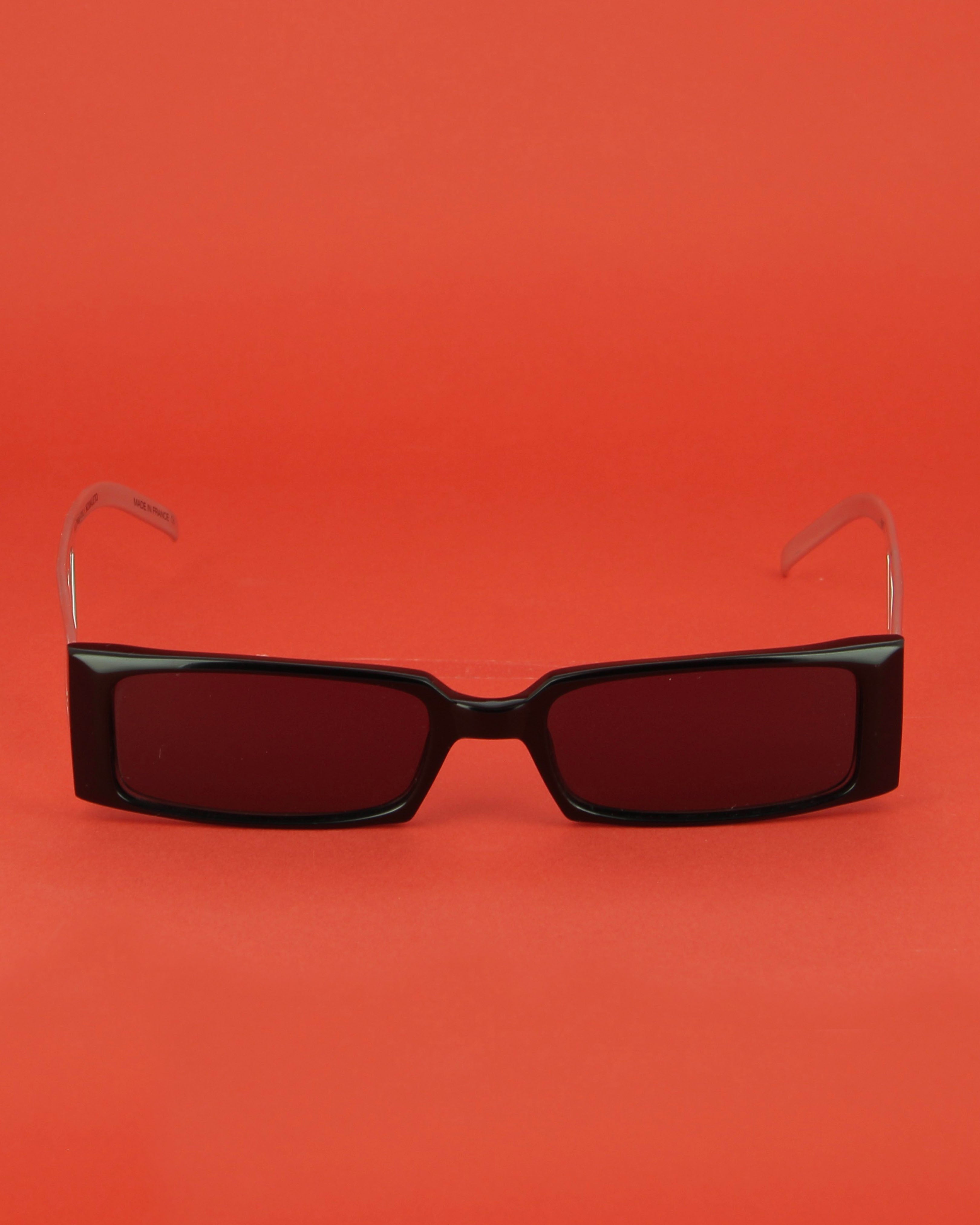 Seconde Vue Noda New York lunettes de soleil noires