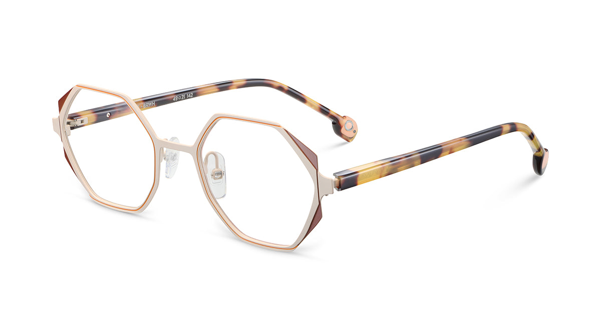 Etnia Barcelona Eve lunettes de vue BR/WH calibre 49