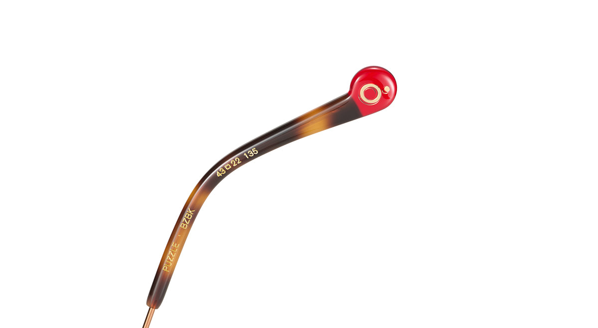 Etnia Barcelona Puzzle lunettes de vue grises calibre 43